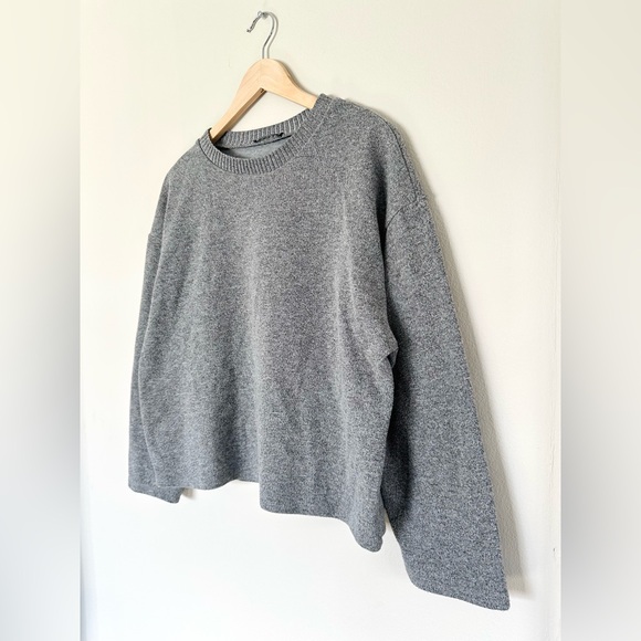 Zara Boxy Relaxed Fit Crewneck Sweater - Picture 5 of 10
